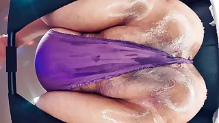 Bbw TOXXXANNA&rsquo;s Extra Stained Hairy Big-time operator Wagyu and Butthole